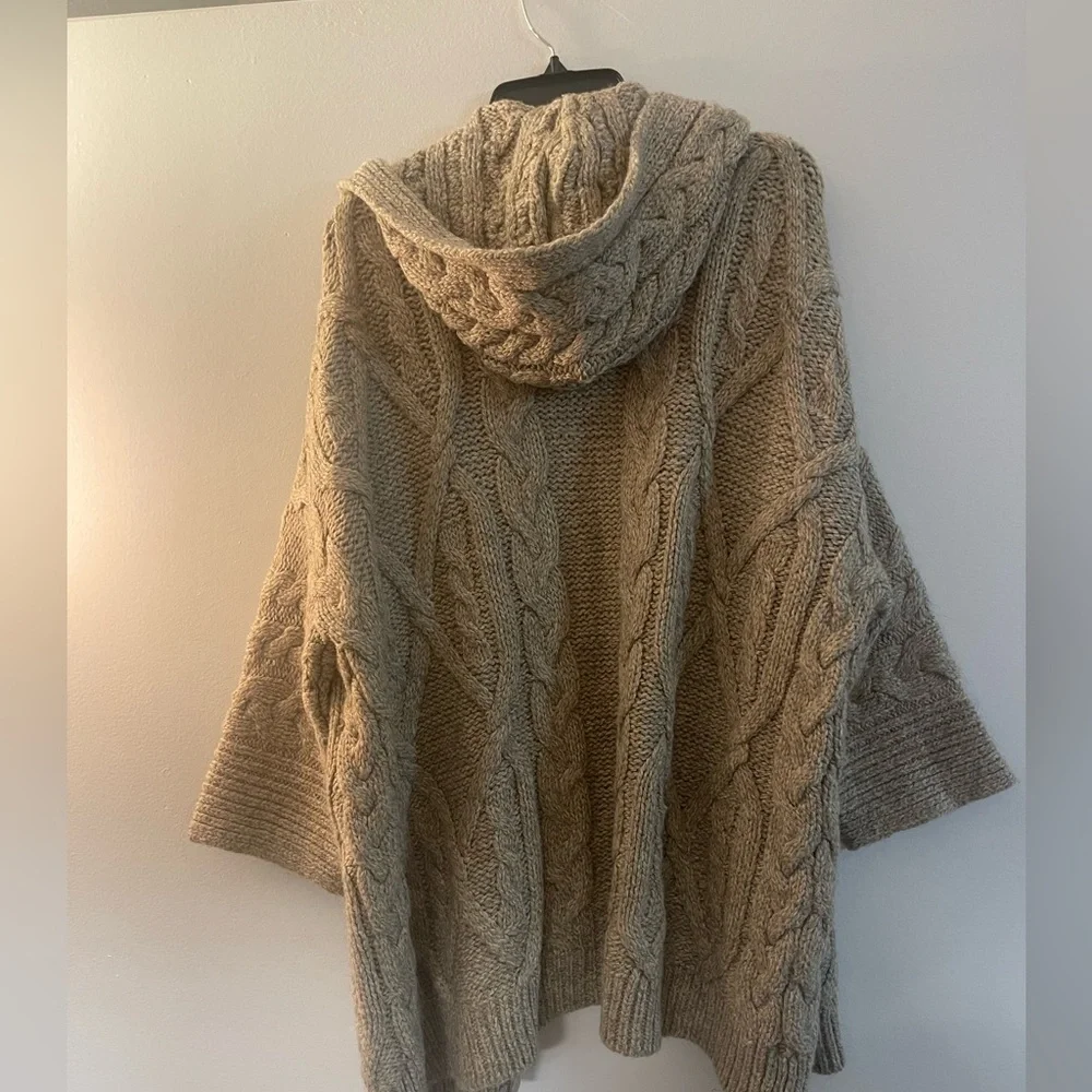 Zara oversized thick knit zippered jacket (new) - Picture 3 of 7